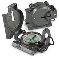 2 Military-Style Lensatic Compasses
