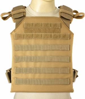 Red Rock Outdoor Gear MOLLE Plate Carrier | Coyote | Polyester | LAPoliceGear.com