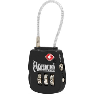 Maxpedition Gear TSALOCB Black Tactical Luggage Lock