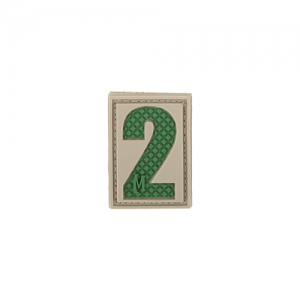 Maxpedition PVC PATCH:NUM2A Number 2 Patch
