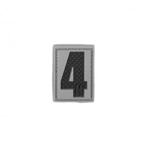 Maxpedition Number 4 Morale Patch, SWAT, 0.84in x 1.18in NUM4S