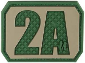Maxpedition 2nd Amendment Patch | Arid | Rubber | LAPoliceGear.com