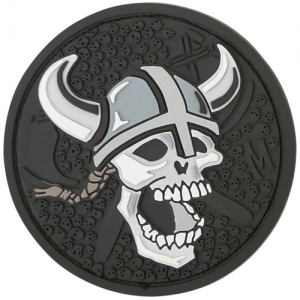 Maxpedition Viking Skull Patch | Rubber | LAPoliceGear.com
