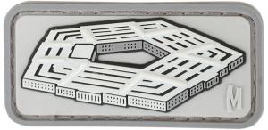 Maxpedition Pentagon Patch | Rubber | LAPoliceGear.com