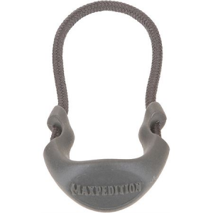 Maxpedition Gear PZLGRY Maxpedition Gear AGR Large Zipper Pulls Gray Pack of 6