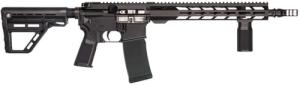 Patriot Ordnance Factory 02548 P15 Base SMU 300 Blackout 301 1375 Black Nitride Match Grade Barrel Black Anodized Aluminum Receiver wPicatinny Rail MLOK Handguard Black Amend2 Adjustable Poly