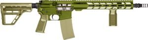 POF P-15 Base SMU 02549 Rifle 300 Blackout 13.75" 30+1 Semi-Auto OD Green, M-LOK Handguard, P&W Dead Air Brake