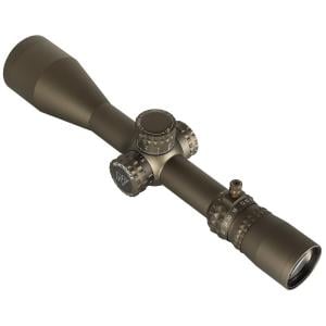 Nightforce NX8 4-32x50mm F1 ZeroStop .1 MRAD DigIllum PTL TReMoR3 Dark Earth Riflescope C666