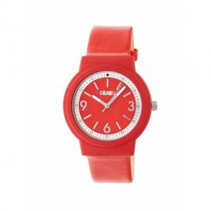 Crayo Crayo Vivid Strap Watch, Red, CRACR4703