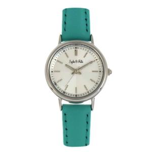 Sophie And Freda Berlin Leather-Band Watch, Turquoise, One Size, SAFSF4803