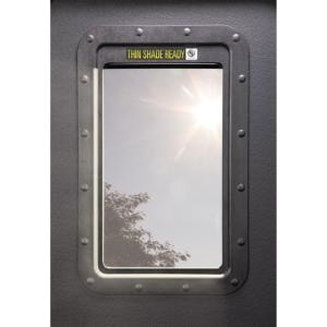 Lippert Thin Shade Ready RV Window Shade For Prepped Lci Entry Doors, 786037