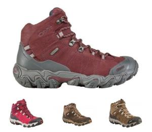 Oboz Bridger Mid B-DRY Hiking Shoes - Women's, Walnut, 9, Wide, 22102-Walnut-Wide-9