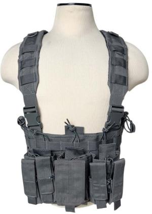 VISM AR & Pistol Mags Chest Rig, Urban Gray, CVARPCR3031U