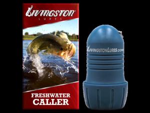 Livingston Lures Caller Series Lure, Freshwater, Blue, 11200
