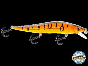 Livingston Lures JerkMaster 121C Lure, Orange Tiger, 3471