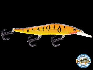 Livingston Lures JerkMaster 121D Lure, Orange Tiger, 3571