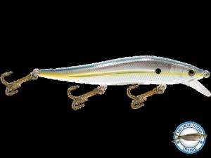 Livingston Lures Jerkmaster 254 Lure, Chartreuse Shad, 13845