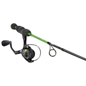 Mr. Crappie Thunder Spinning Rod and Reel Combo, 7ft, Light, 2 Pieces, 100 Size, CTS10070-2