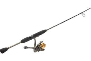 Lew's Laser Spinning Rod and Reel Combo, 66 in, Light, Fast, 1 pieces, 5+TIP, LLS7556LG2