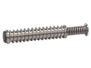 Glockstore Stainless Steel Cap Guide Rod Assembly Glock 20, 20SF, 21, 21SF, 40, 41 Gen 4 Stainless Steel Black Cap - 304520