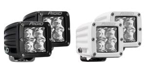 Rigid Industries D-Series PRO Hybrid-Spot LED - Pair - Black, 202213