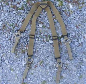 High Speed Gear High Speed Low Drag Suspenders | Coyote | LAPoliceGear.com