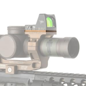 Reptilia ROF Riser for Trijicon RMR, 2.5mm, Type III Hardcoat Anodized, FDE Anodized, 100-084