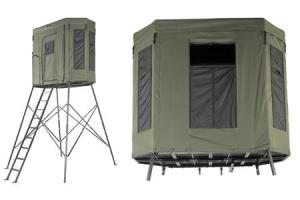 MILLENNIUM TREESTANDS Quad Pod Q200 Buck Hut Shooting House