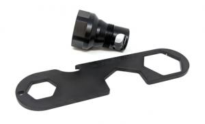 Area 419 Sidewinder Suppressor Mounts w/Wrench, Thunder Beast CB Suppressor Mount, Black Nitride, 419ADT-SW-CB