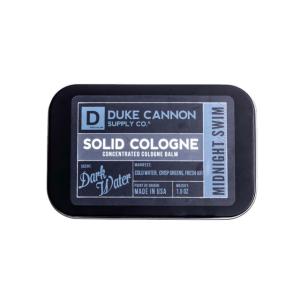 Duke Cannon Supply Co Solid Cologne, Midnight Swim, 1.5 oz, SCMIDNIGHT1