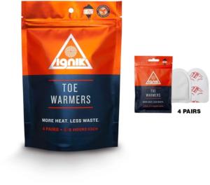 Ignik Toe Warmers, 4 Pair Multi-pack, IGAIR-00321PR-04