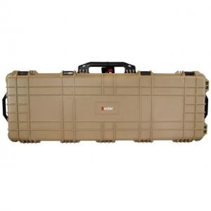 Eylar 44in Protective Roller Rifle Case Water and Shock Resistant w/ Foam, Tan, SA00008-Tan