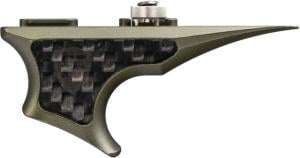 Fortis Manufacturing Shift Reversible Handstop, Carbon Fiber, ODG, ODG, SHIFT-HNDSTP-ML-CF-ODG