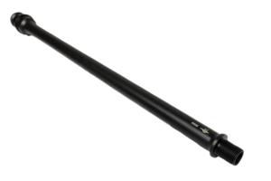 Alpha Shooting Sports 9mm, 14.5in, Nitride Lightweight Barrel 1/2x28 Thread, Nitride Black, 1459MMNIT28