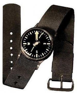 Cammenga Tritium Wrist Compass w/Black Wrist Band - J582T