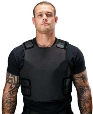 Citizen Armor Covert Body Armor and Carrier, C5 Elite IIIA+, Black, AT-E105BK