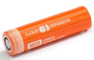 Cloud Defensive Branded Battery Orange Rechargeable