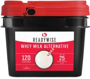 ReadyWise Emergency Whey Milk Alternative Bundle, 120 Servings, RWMK01-120