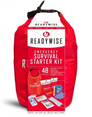 ReadyWise Emergency Survival Starter Kit, 14 Servings, Black, 6 x 7.5 x 13, RW01-634GSG