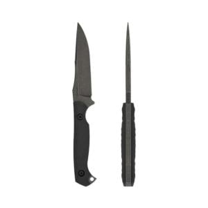 Toor Knives Krypteia Fixed Blade Knife, 4in, CPM S35VN, G10 Handle, Carbon, Krypteia-Carbon