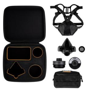 MIRA Safety TAPR Tactical Air-Purifying Respirator Mask, Standard Kit, Black, TAPRKIT-1