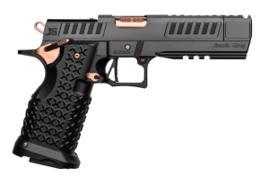 Jacob Grey Nox 9, 5" Ported & Compensated Barrel, Optics Ready, 2x 17rd Mags, Black Pistol