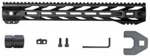 STNGR RPTR M-Lok Free Float Handguard for AR15/M4, Anodized Black, 15 in, 15RM