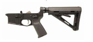 DPMS AR-15 MOE COMPLETE LOWER WITH PANTHER POLISHED TRIGGER MOE STOCK AND GRIP