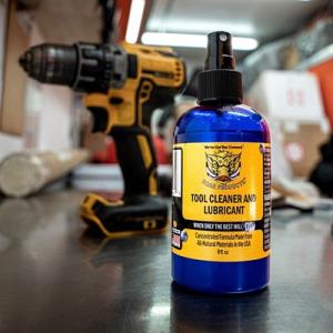 Tool Cleaner And Lubricant - Tool Cleaner And Lubricant, 8oz Spray Bottle