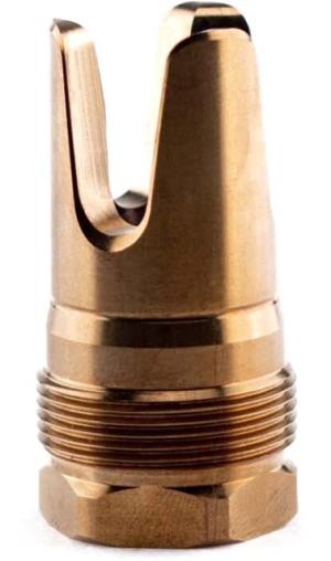 Rearden MFG FHD HT Flash Hider , 1/2 - 28, Heat Treat, 10021