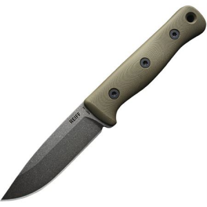 Reiff Knives F4 Bushcraft Survival Knife REKF411ODGK
