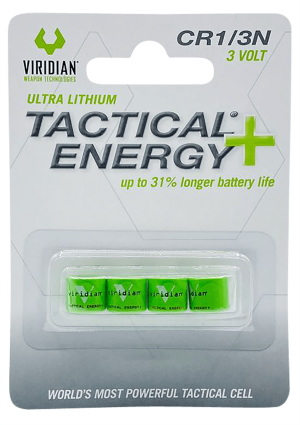 Viridian 350-0002 1/3N Tactical Energy Li-Ion 4 Pack