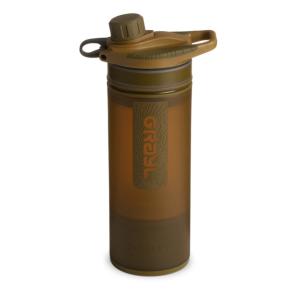 Grayl GeoPress Purifier Bottle, Coyote Brown, 24 oz, 400-CBN