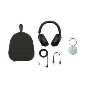 Sony WH-1000XM5 Wireless Noise Canceling Over-Ear Headphones with Bluetooth Locator in Black
